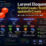 Eloquent firstOrCreate firstOrNew updateOrCreate