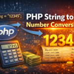 PHP String to Number